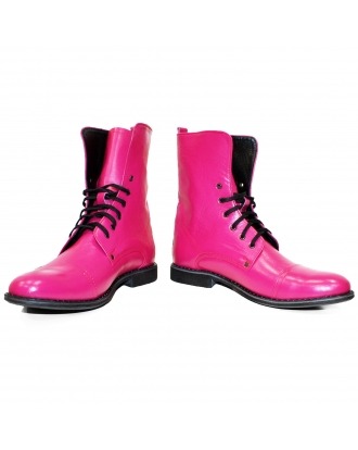 Modello Dodallo - High Boots - Handmade Colorful Italian Leather Shoes