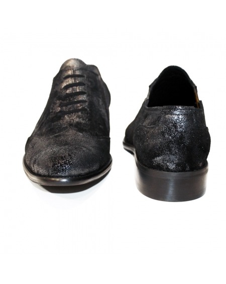Modello Filio Handmade Italian Leather Moccasins Loafers & Slip-Ons Silver 