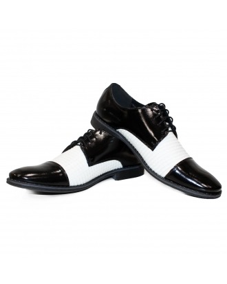 Modello Gangerros - Classic Shoes - Handmade Colorful Italian Leather Shoes