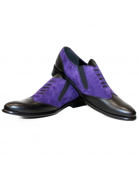 Modello Bamaro - Chaussure Mocassin - Handmade Colorful Italian Leather Shoes