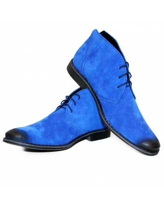 Modello Bilgetto - Chukka Boots - Handmade Colorful Italian Leather Shoes