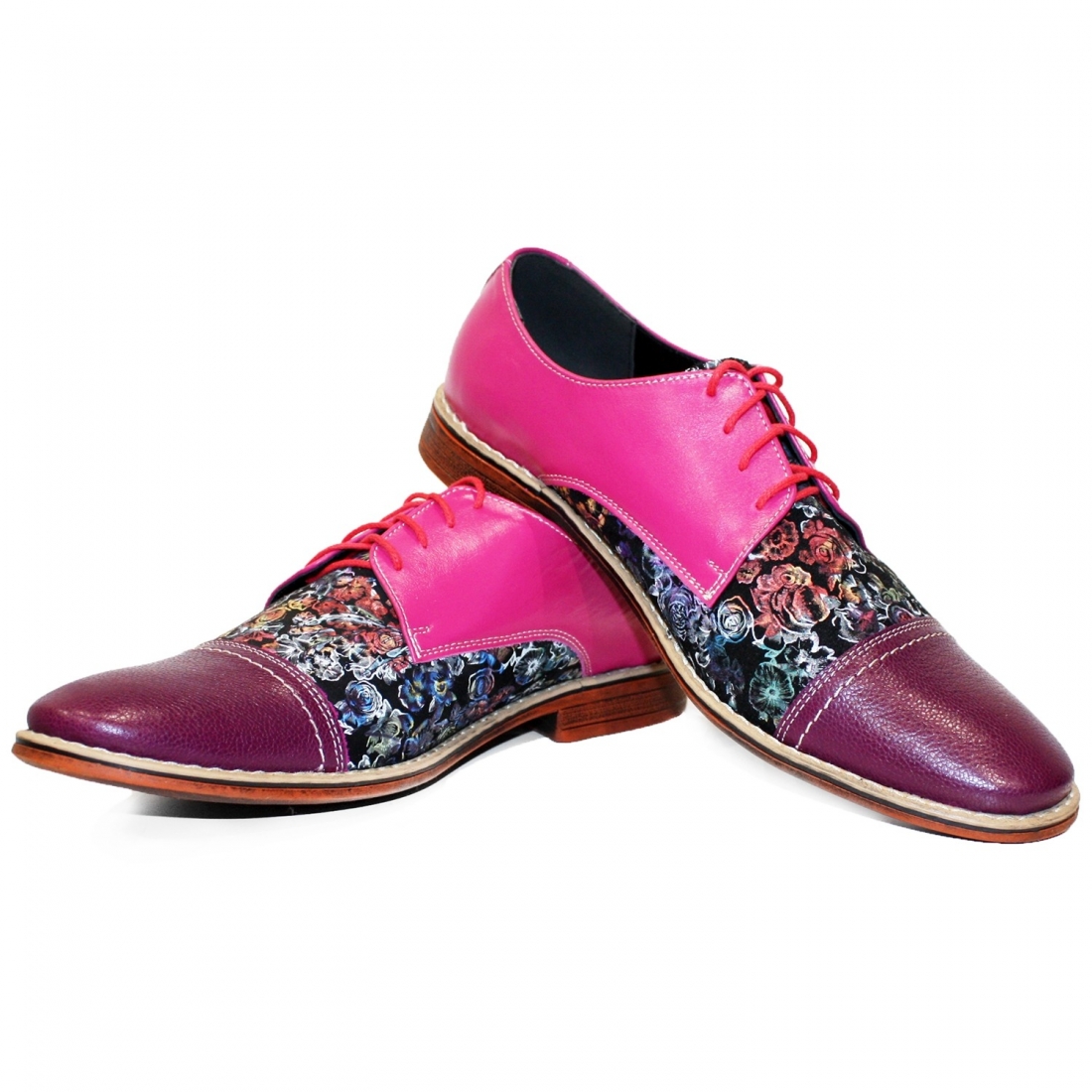 Modello Vollnero - Scarpe Classiche - Handmade Colorful Italian Leather Shoes