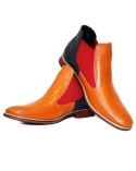 Modello Mixerro - Bottines Chelsea - Handmade Colorful Italian Leather Shoes
