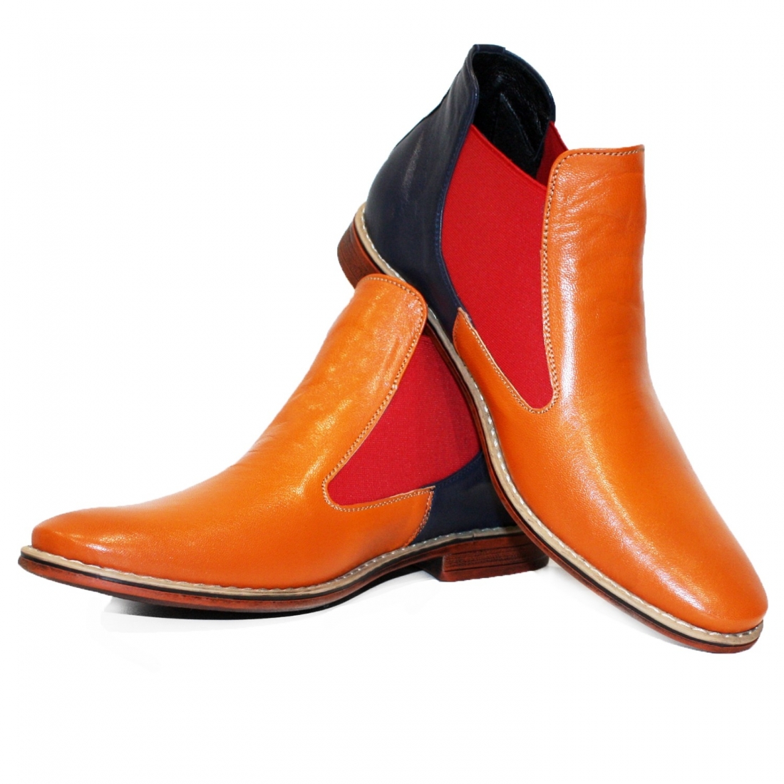 Modello Mixerro - Chelsea Boots - Handmade Colorful Italian Leather Shoes