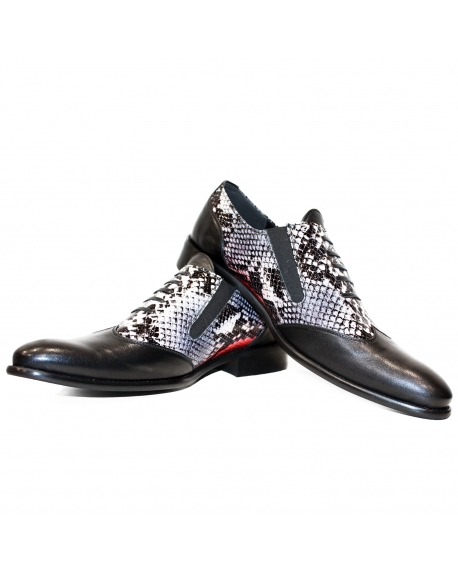 Modello Triumpherro - Zapatillas Sin Cordones - Handmade Colorful Italian Leather Shoes
