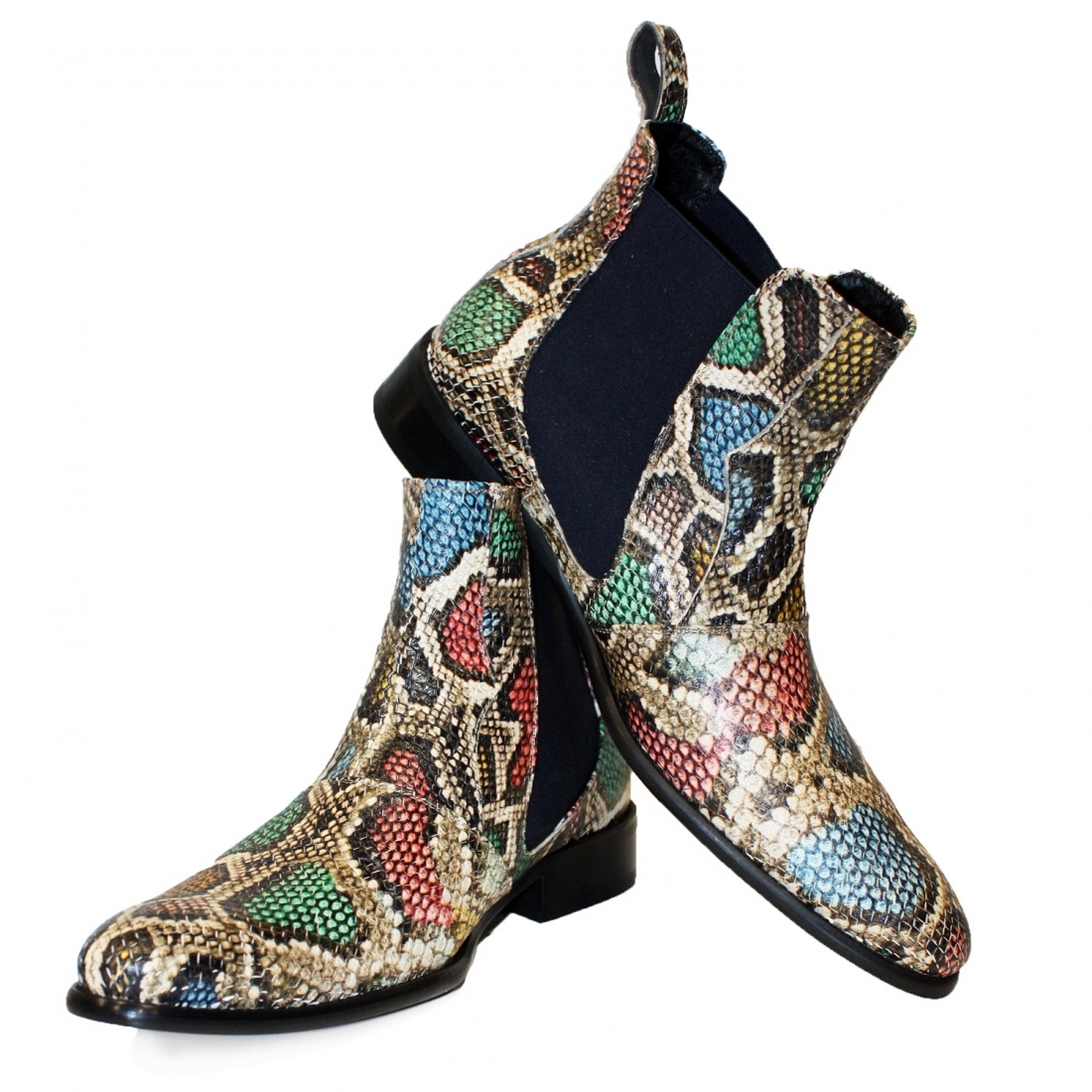 Modello Rena - Chelsea Boots - Handmade Colorful Italian Leather Shoes