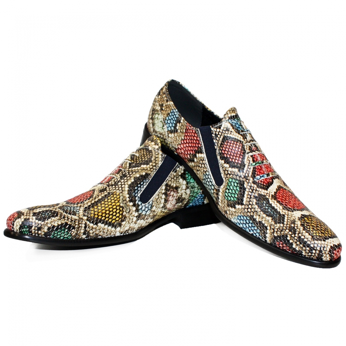 Modello Vabetto - Loafers & Slip-Ons - Handmade Colorful Italian Leather Shoes