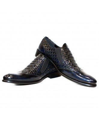 Modello Jaber - Loafers & Slip-Ons - Handmade Colorful Italian Leather Shoes