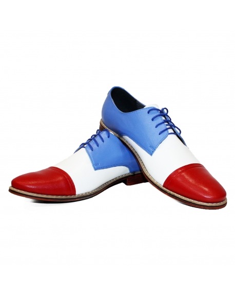 Modello Gylotto - Classic Shoes - Handmade Colorful Italian Leather Shoes