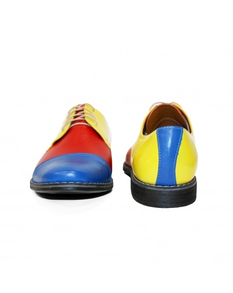 Modello Funnero - Scarpe Classiche - Handmade Colorful Italian Leather Shoes