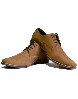 Modello Brunerro - Classic Shoes - Handmade Colorful Italian Leather Shoes