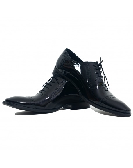 Modello Atmoe - Chaussure Classique - Handmade Colorful Italian Leather Shoes