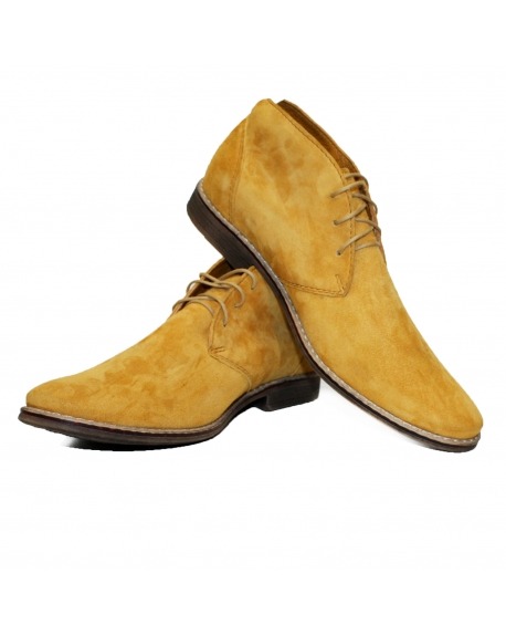 Modello Ciupcio - Desert Boots - Handmade Colorful Italian Leather Shoes