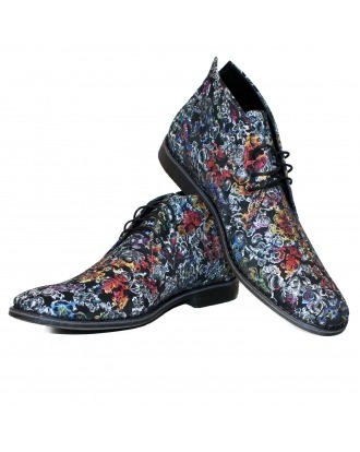 Modello Puciorro - Chukka Boots - Handmade Colorful Italian Leather Shoes