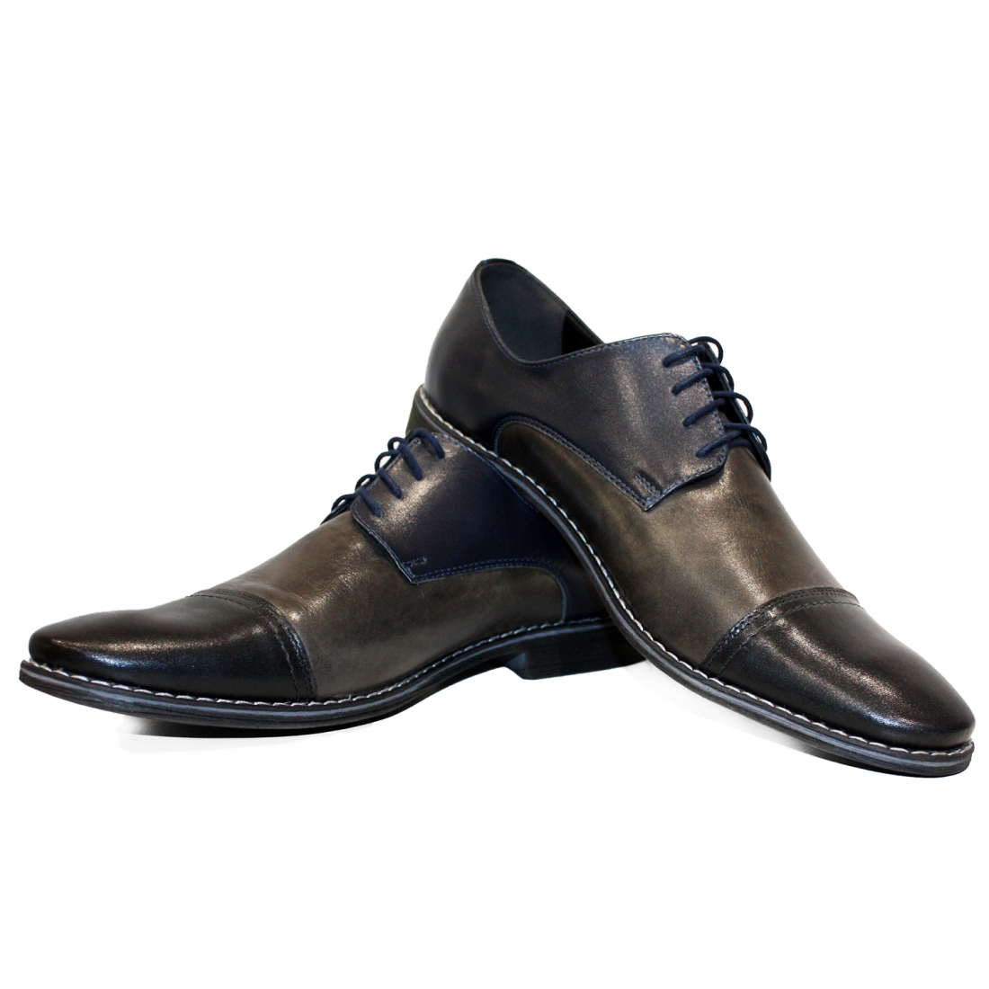 Modello Jeter - Chaussure Classique - Handmade Colorful Italian Leather Shoes