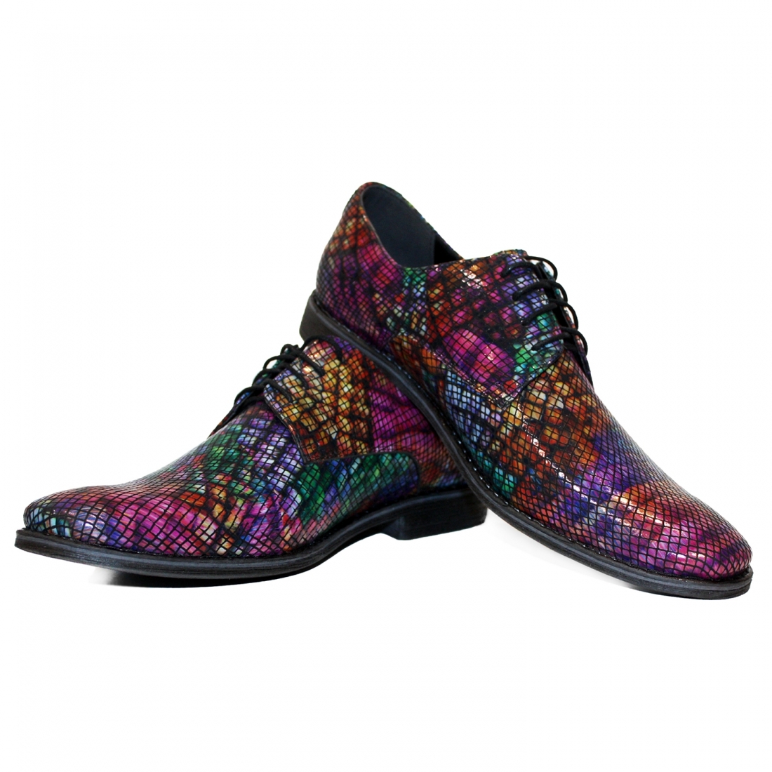 Modello Sireno - Chaussure Classique - Handmade Colorful Italian Leather Shoes