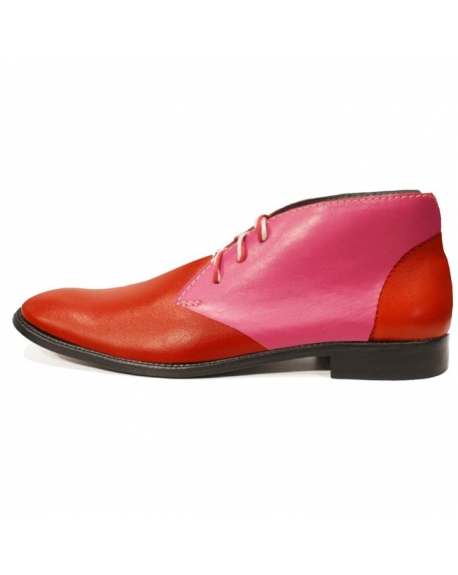 Modello Scaporro - Chukka Boots - Handmade Colorful Italian Leather Shoes
