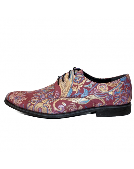 Modello Tapetto - Scarpe Classiche - Handmade Colorful Italian Leather Shoes