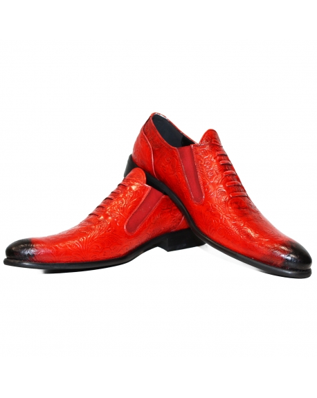 Modello Vampiro - Buty Wsuwane - Handmade Colorful Italian Leather Shoes