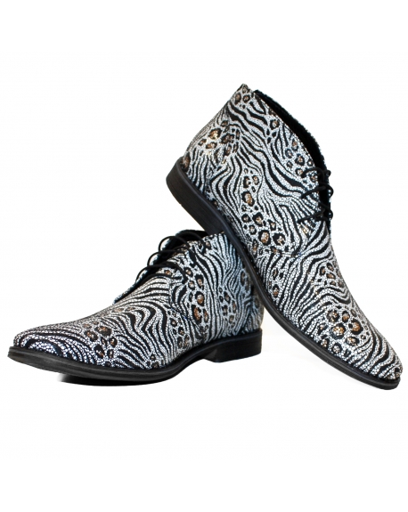 Modello Savanno - Desert Boots - Handmade Colorful Italian Leather Shoes