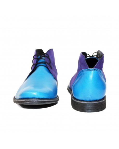 Modello Freddero - Chukka Boots - Handmade Colorful Italian Leather Shoes