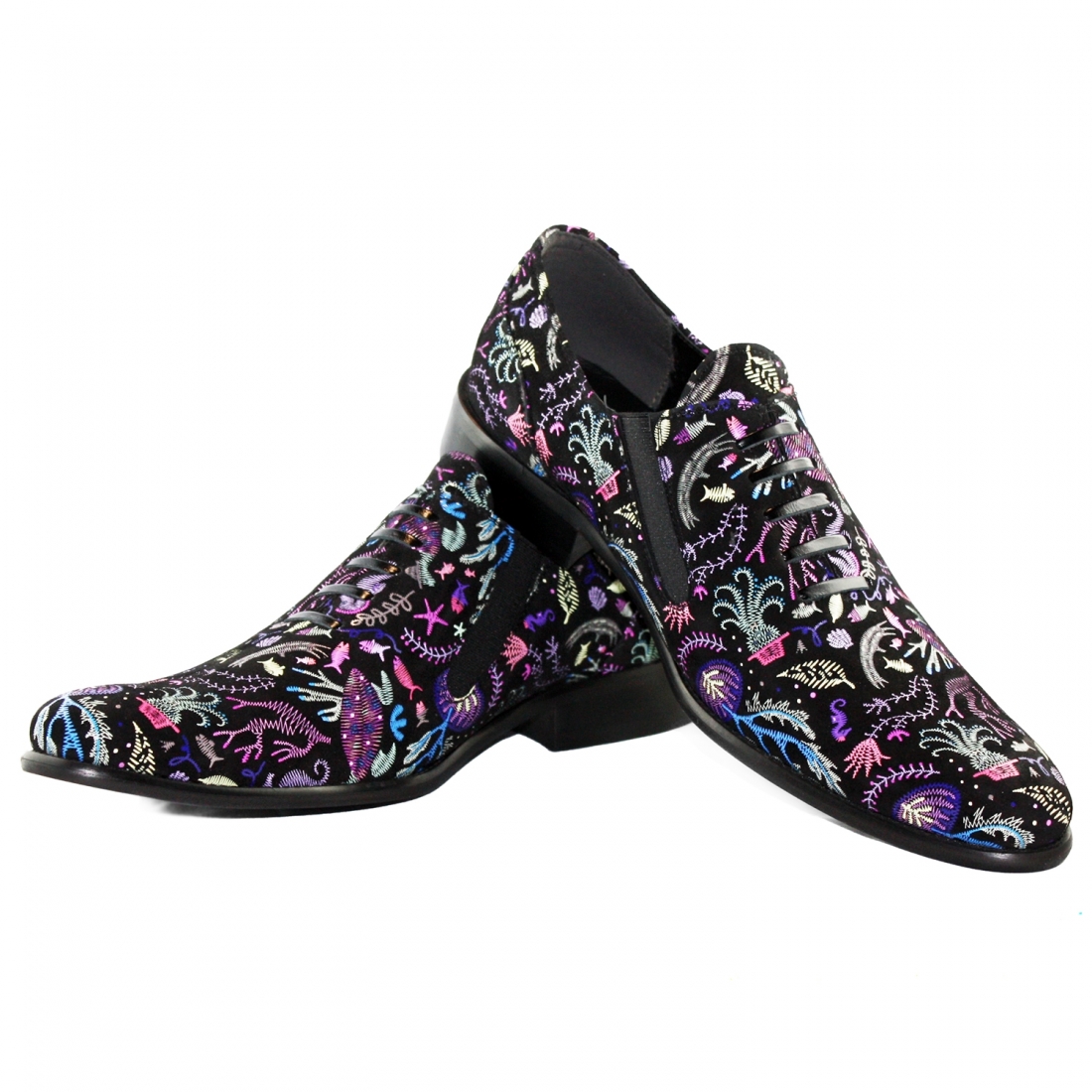 Modello Meredello - Zapatillas Sin Cordones - Handmade Colorful Italian Leather Shoes