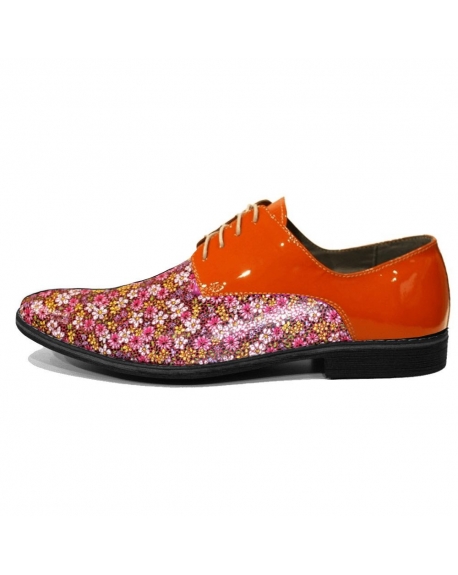 Modello Mandarinio - Buty Klasyczne - Handmade Colorful Italian Leather Shoes
